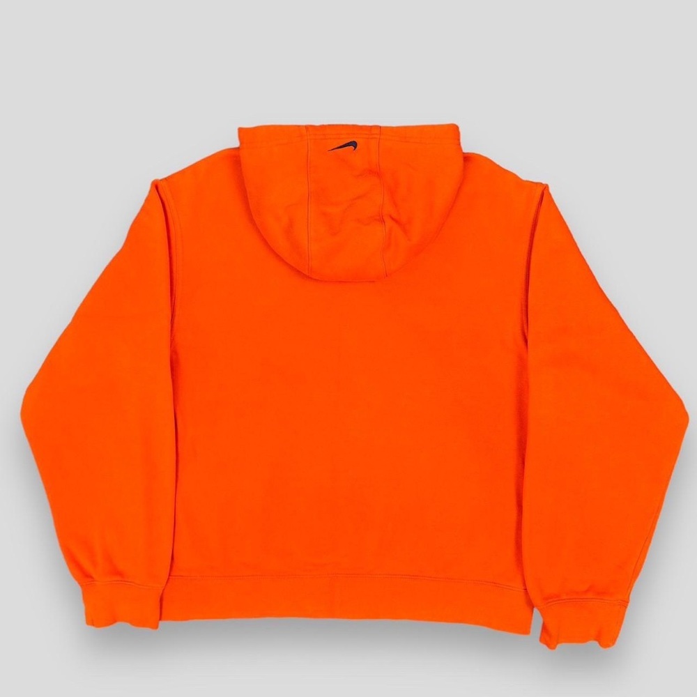 Vintage Nike y2k hoodie orange mens M - Picture 4 of 4